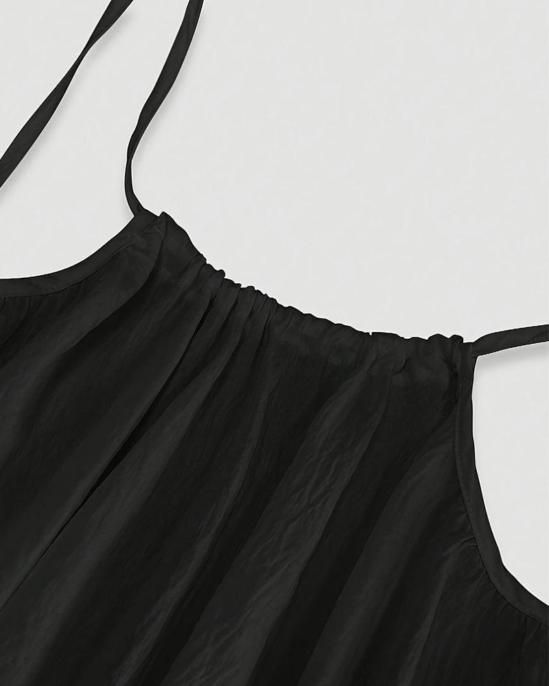 Backless Silhouette Cami Dress