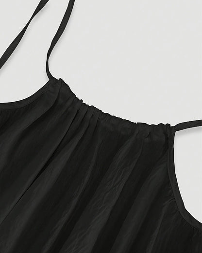 Backless Silhouette Cami Dress